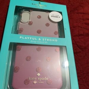 Kate Spade iPhone X phone case